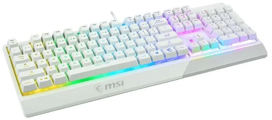 Клавиатуры MSI GK30 белый - фото 3