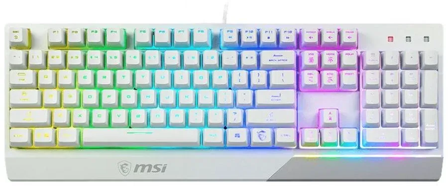 Клавиатуры MSI GK30 белый - фото 4