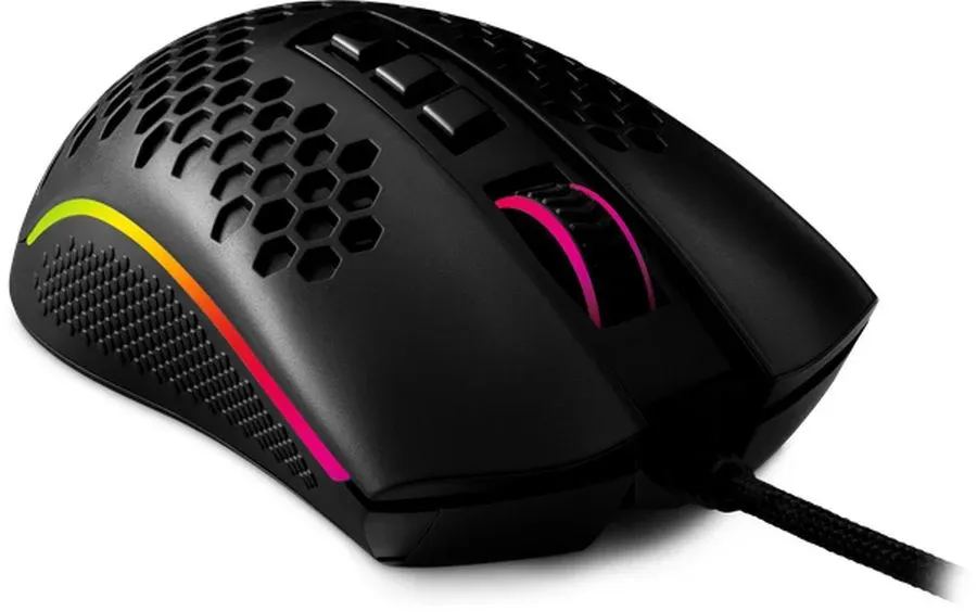 Мышь Redragon Storm Elite черный оптическая 16000dpi USB для ноутбука 7but 77853 - фото 6