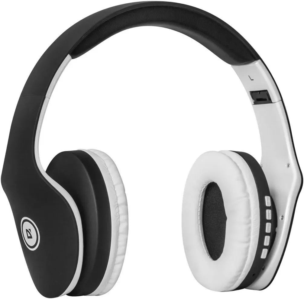 Наушники с микрофоном Defender FreeMotion B525 черный/белый накладные BT оголовье 63525 - фото 2