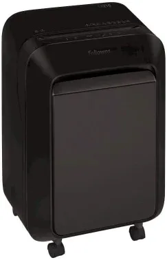 Шредер Fellowes PowerShred LX210 черный секр.P-4 фрагменты 16лист. 23лтр. скрепки скобы пл.карты - фото 8