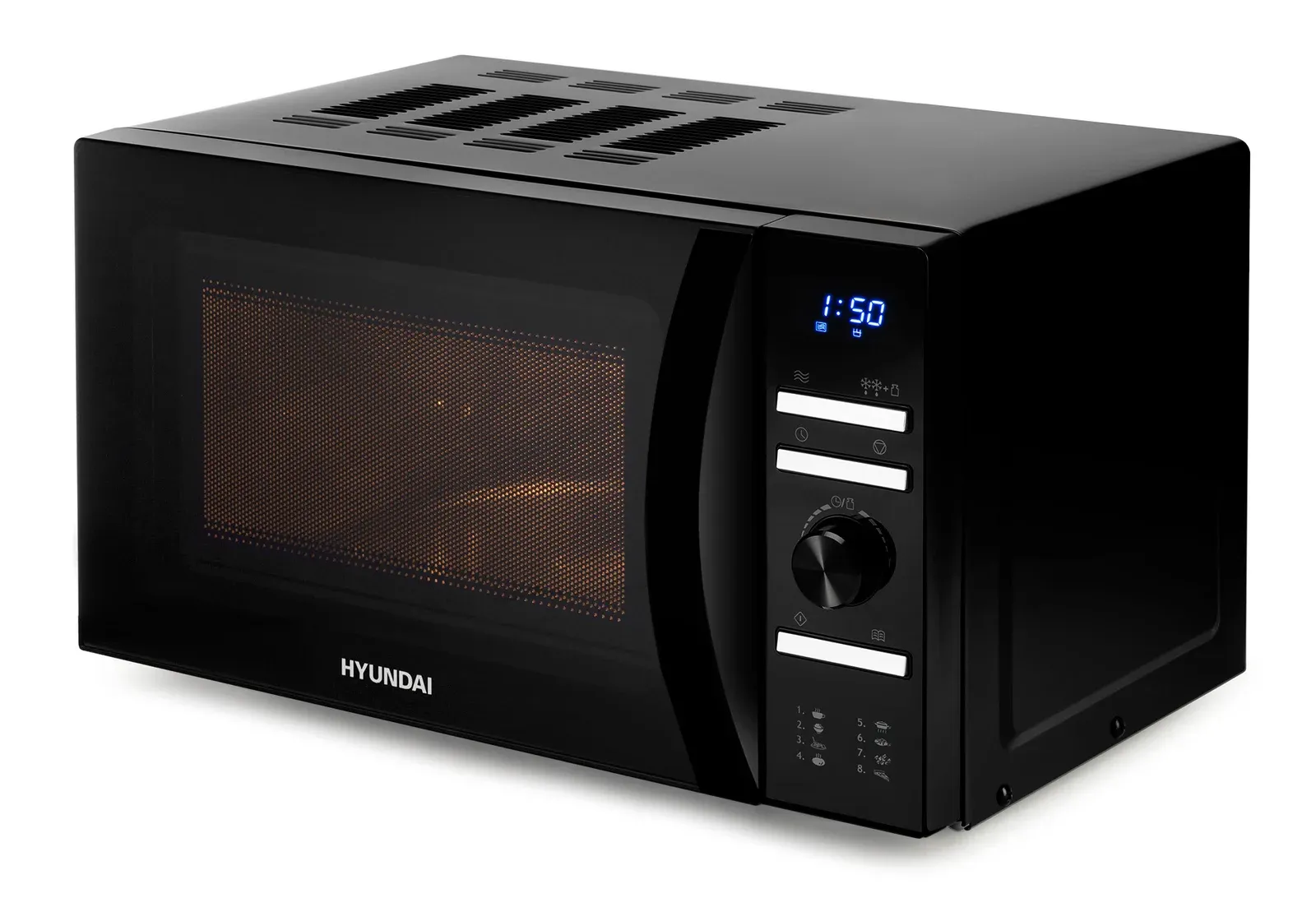 Микроволновая Печь Hyundai HYM-D3031 20л. 700Вт черный, 20 л - фото 3