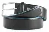 Ремень мужской Piquadro Blue Square CU5258B2/N регулир. 125х3.5см черный натур.кожа - фото 5