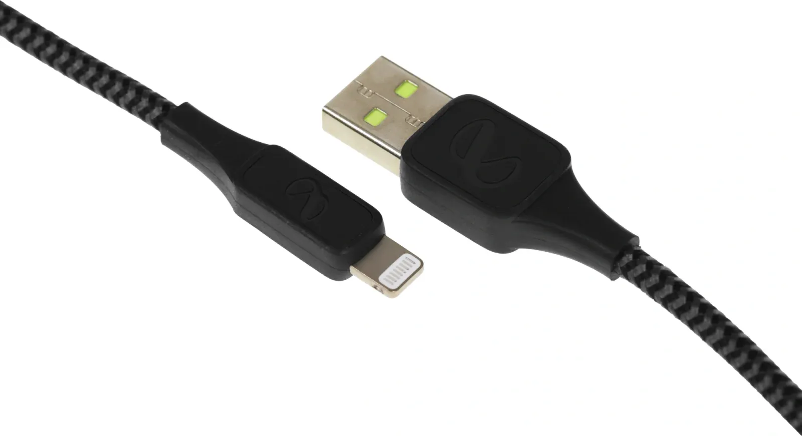 Кабель InfinityLab ILINCATLBLK USB m-Lightning m 1.5м черный коробка упак.:1шт - фото 3