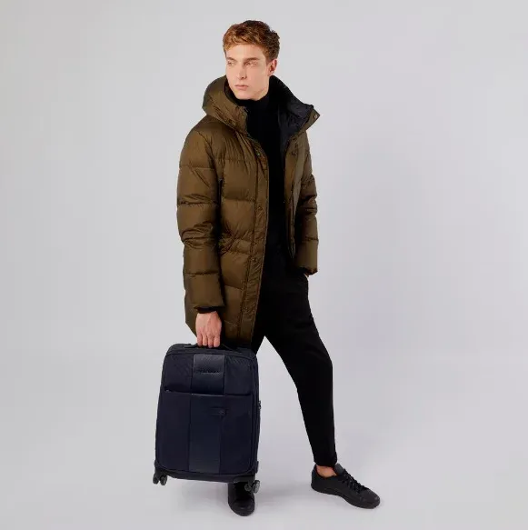 Чемодан Piquadro BRIEF2 BV4343BR2/N 40x55x20см 28.1л. 2.69кг. нейлон/полиэстер черный, 28.1 л - фото 4