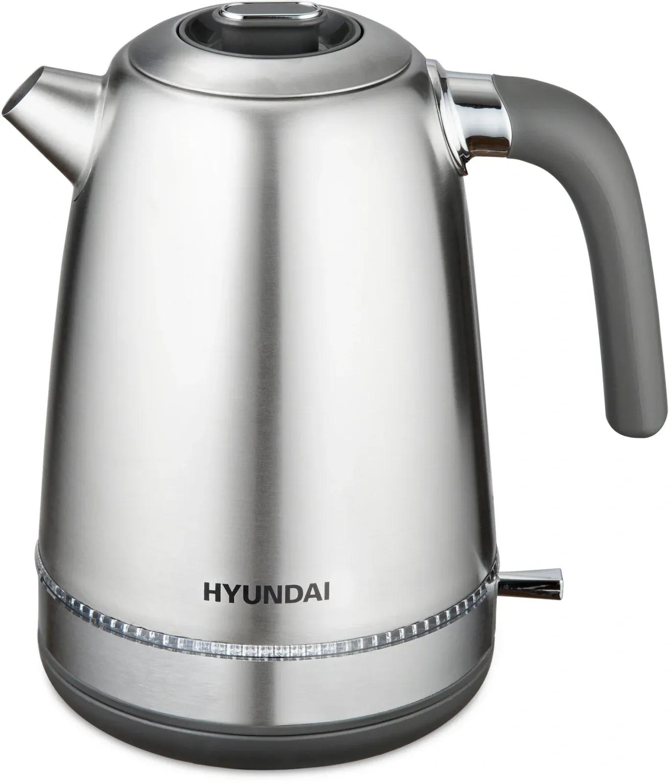 Чайники HYUNDAI HYK-S5806 серебристый матовый - фото 2