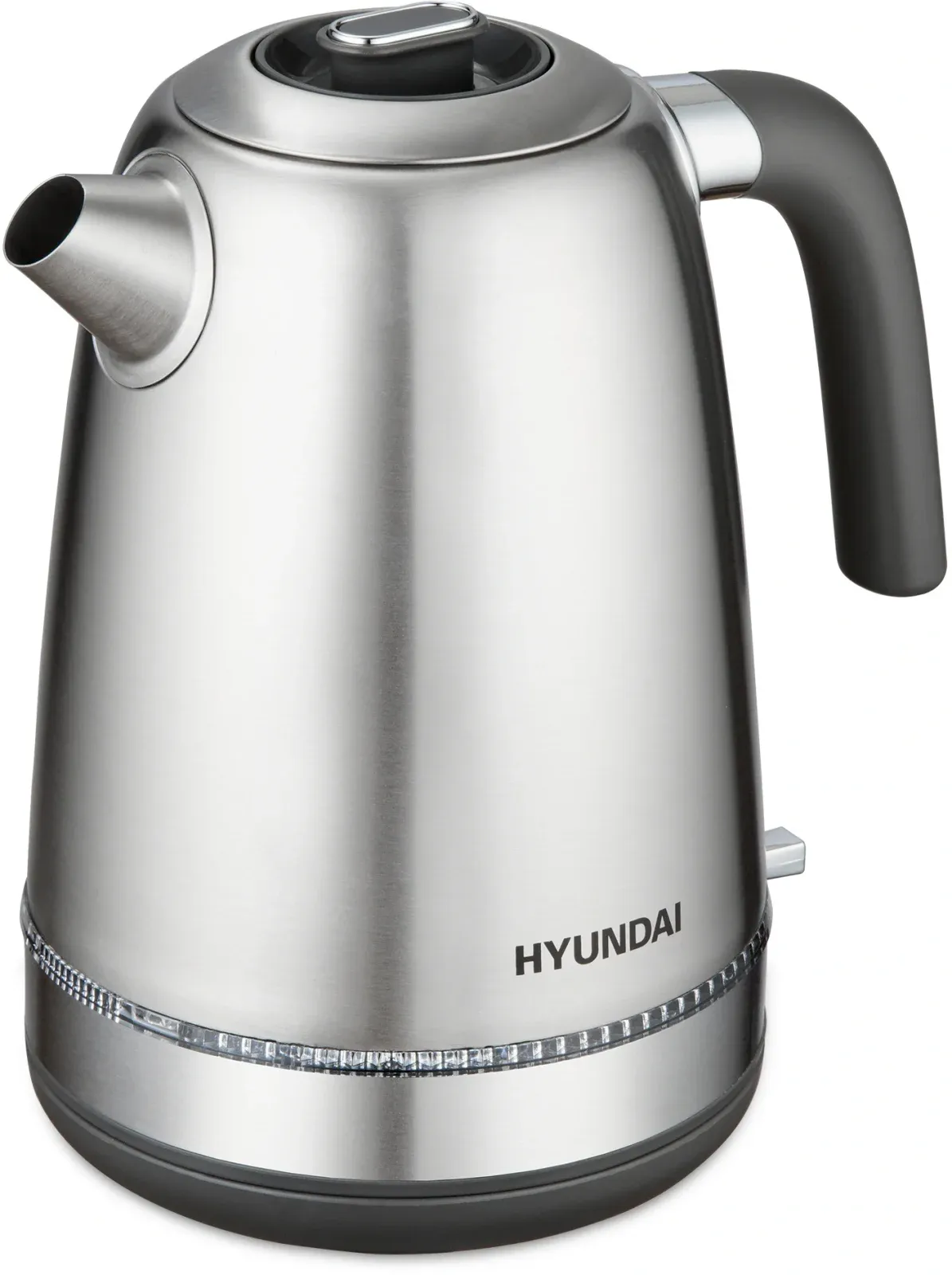 Чайники HYUNDAI HYK-S5806 серебристый матовый - фото 3