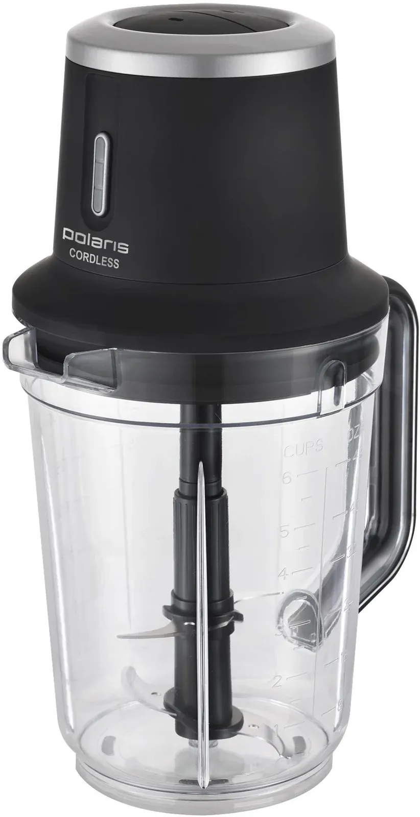 Блендер портативный Polaris PTB 0435 400Вт черный - фото 3
