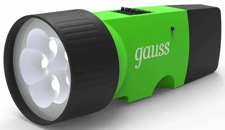 Фонарь ручной Gauss GFL103 черный 1Вт лам.:светодиод. GF103 - фото 5