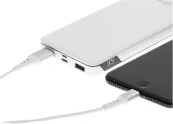 Кабель Cactus CS-LG.USB.A-0.8 USB m-Lightning m 0.8м белый блистер - фото 7