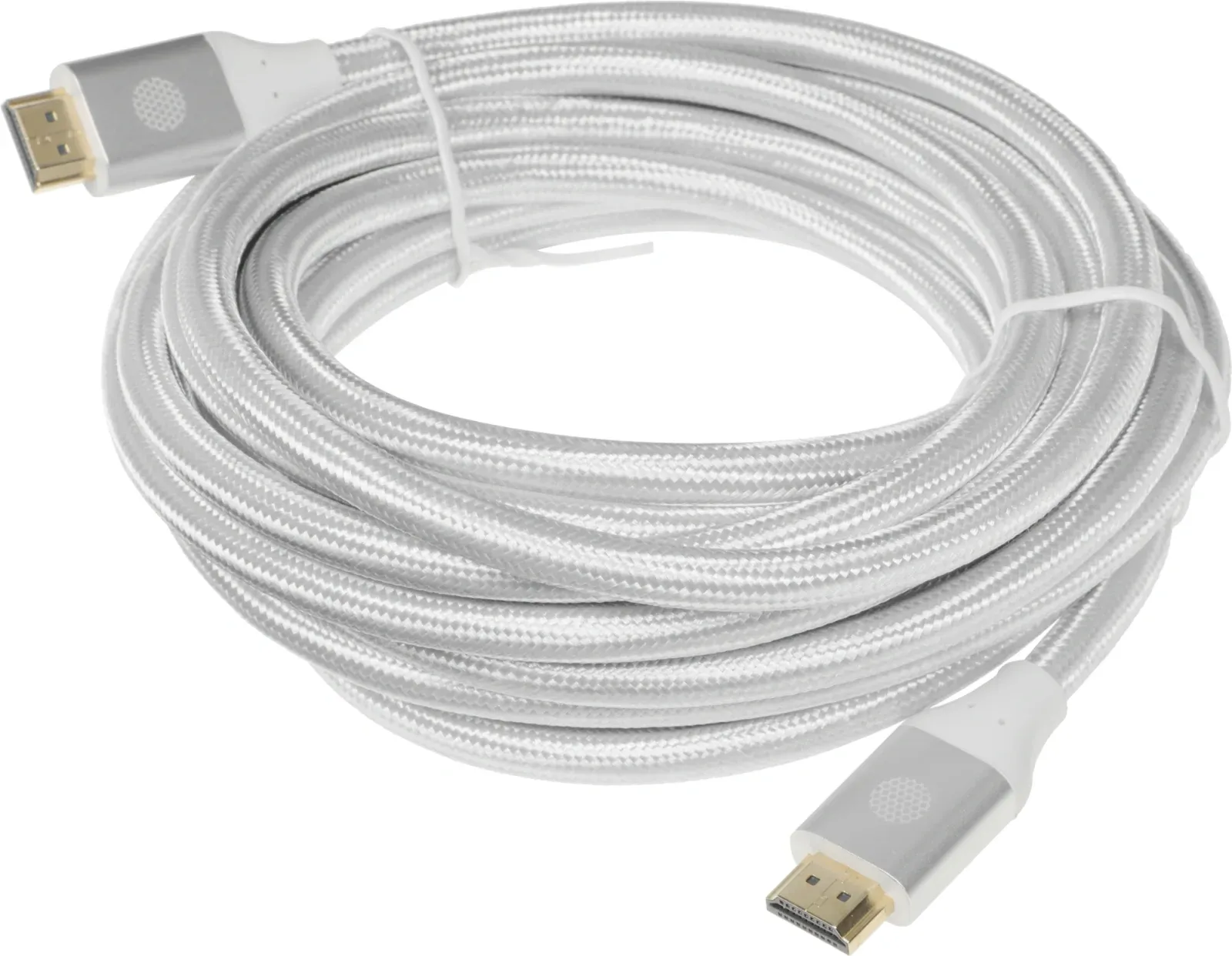 Кабель аудио-видео Cactus CS-HDMI.2.1-5 HDMI m/HDMI m 5м. позолоч.конт. серебристый - фото 4