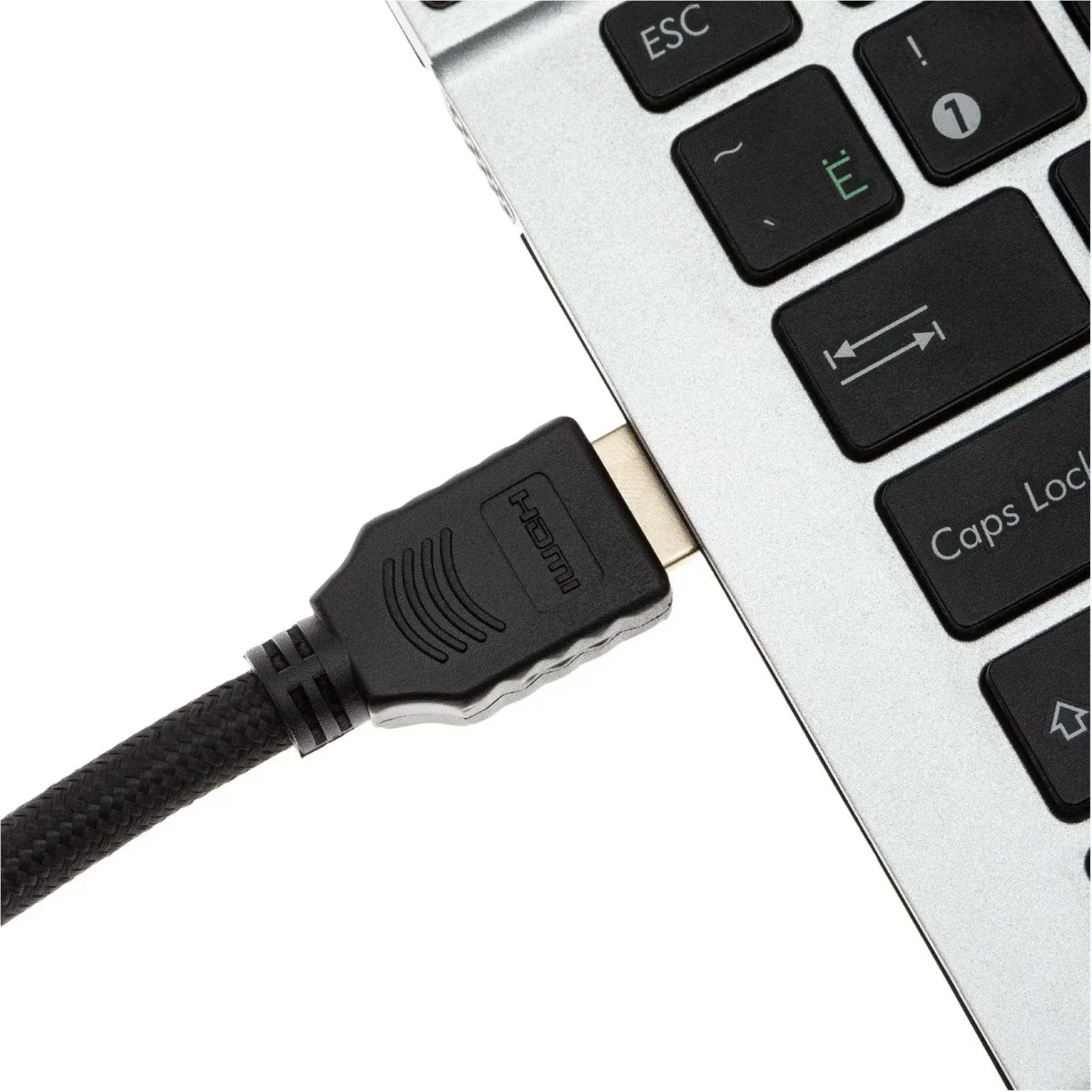 Кабель аудио-видео Cactus CS-HDMI.2-1.8 HDMI m/HDMI m 1.8м. позолоч.конт. черный - фото 1