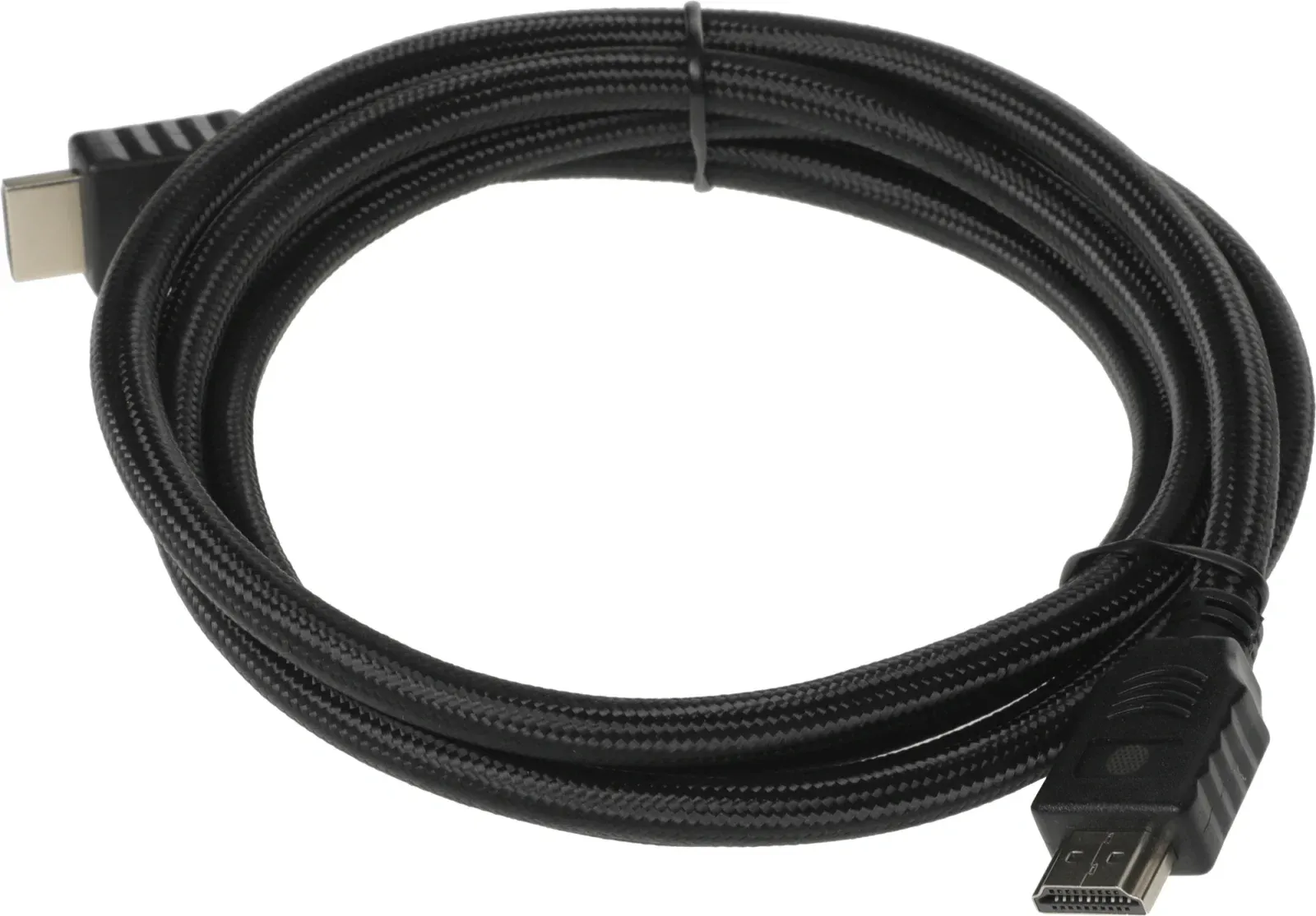 Кабель аудио-видео Cactus CS-HDMI.2-1.8 HDMI m/HDMI m 1.8м. позолоч.конт. черный - фото 4