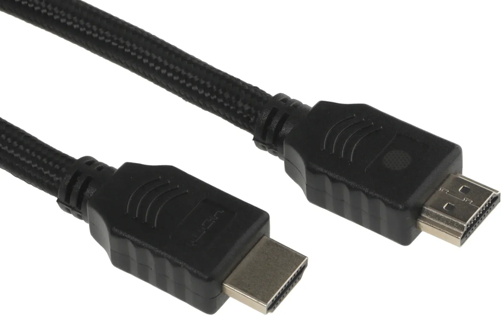 Кабель аудио-видео Cactus CS-HDMI.2-1.8 HDMI m/HDMI m 1.8м. позолоч.конт. черный - фото 7