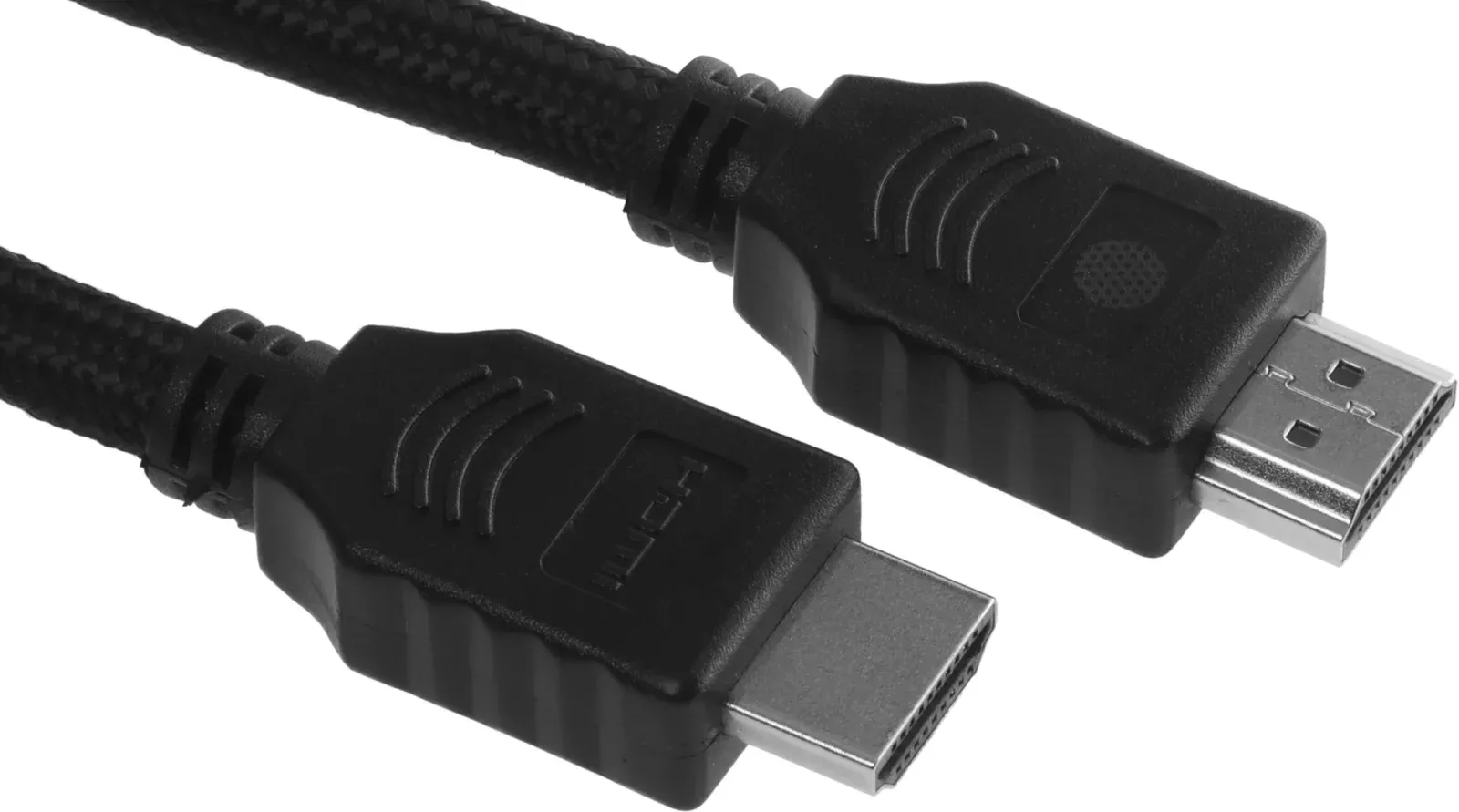 Кабель аудио-видео Cactus CS-HDMI.2-2 HDMI m/HDMI m 2м. позолоч.конт. черный - фото 4