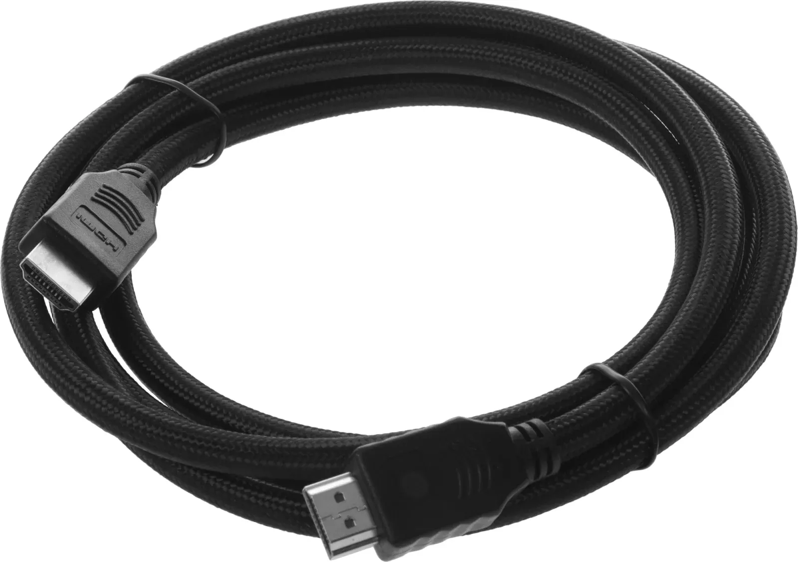 Кабель аудио-видео Cactus CS-HDMI.2-2 HDMI m/HDMI m 2м. позолоч.конт. черный - фото 7