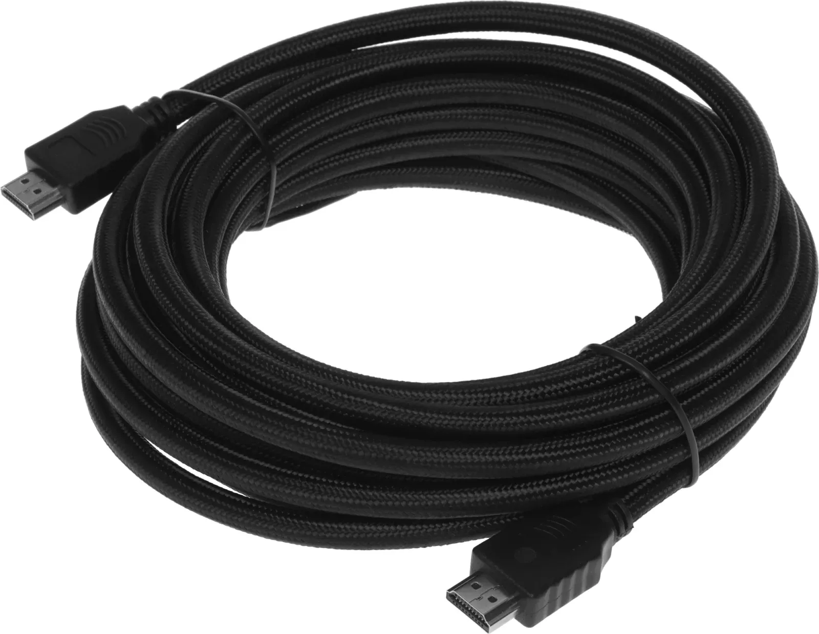 Кабель аудио-видео Cactus CS-HDMI.2-7 HDMI m/HDMI m 7м. позолоч.конт. черный - фото 4