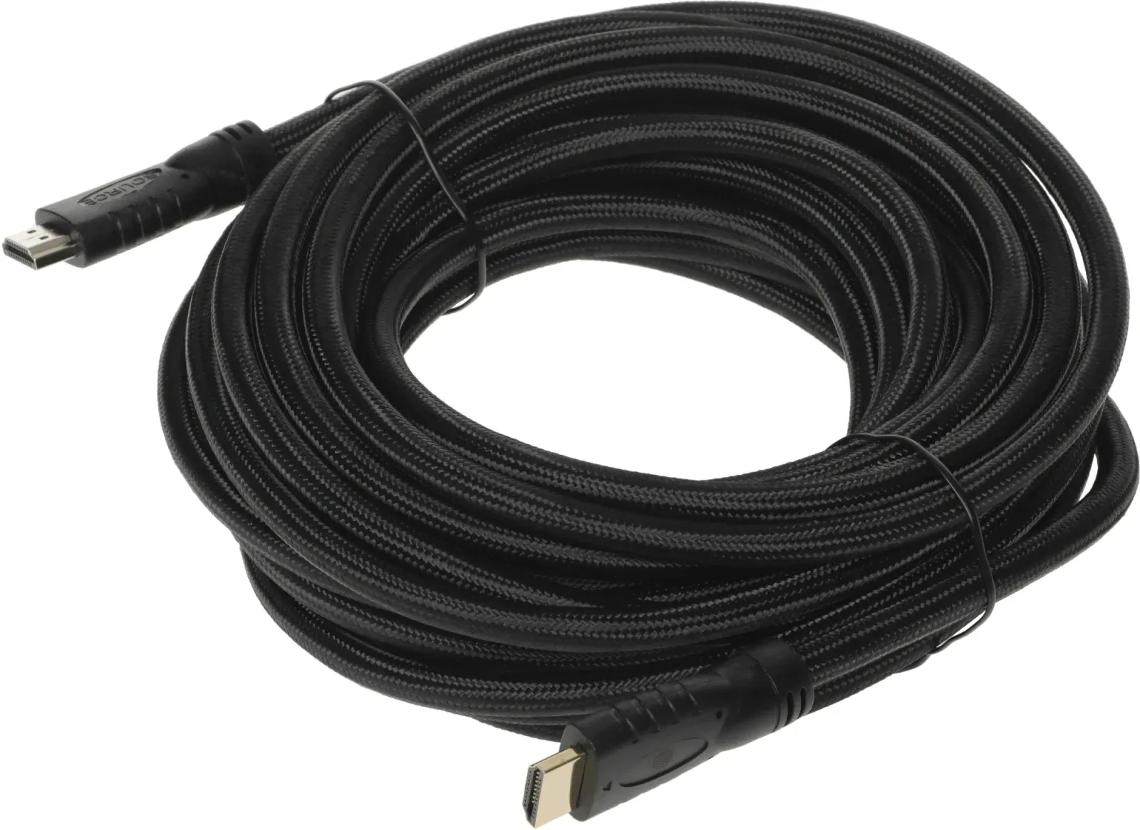 Кабель аудио-видео Cactus CS-HDMI.2-10 HDMI m/HDMI m 10м. позолоч.конт. черный - фото 4