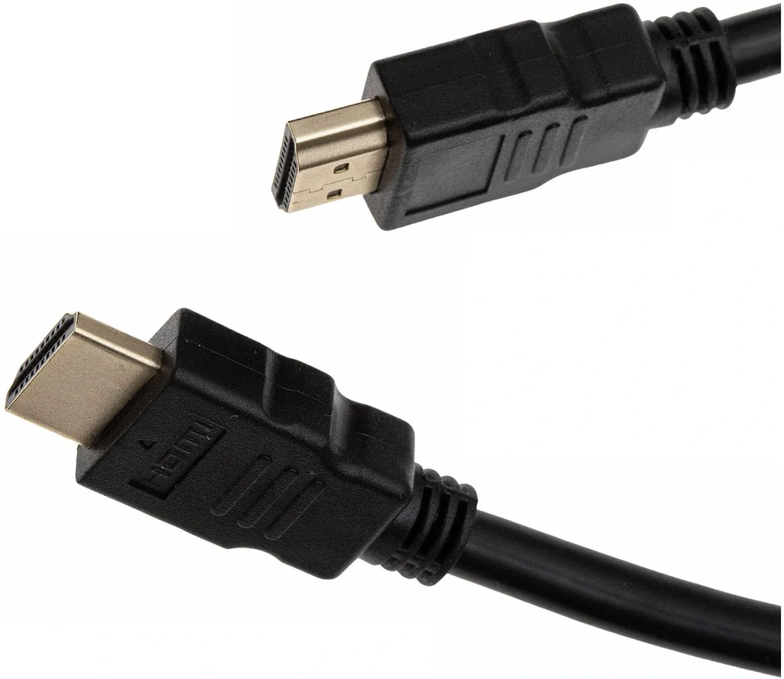 Кабель аудио-видео Cactus CS-HDMI.1.4-1 HDMI m/HDMI m 1м. позолоч.конт. черный - фото 4