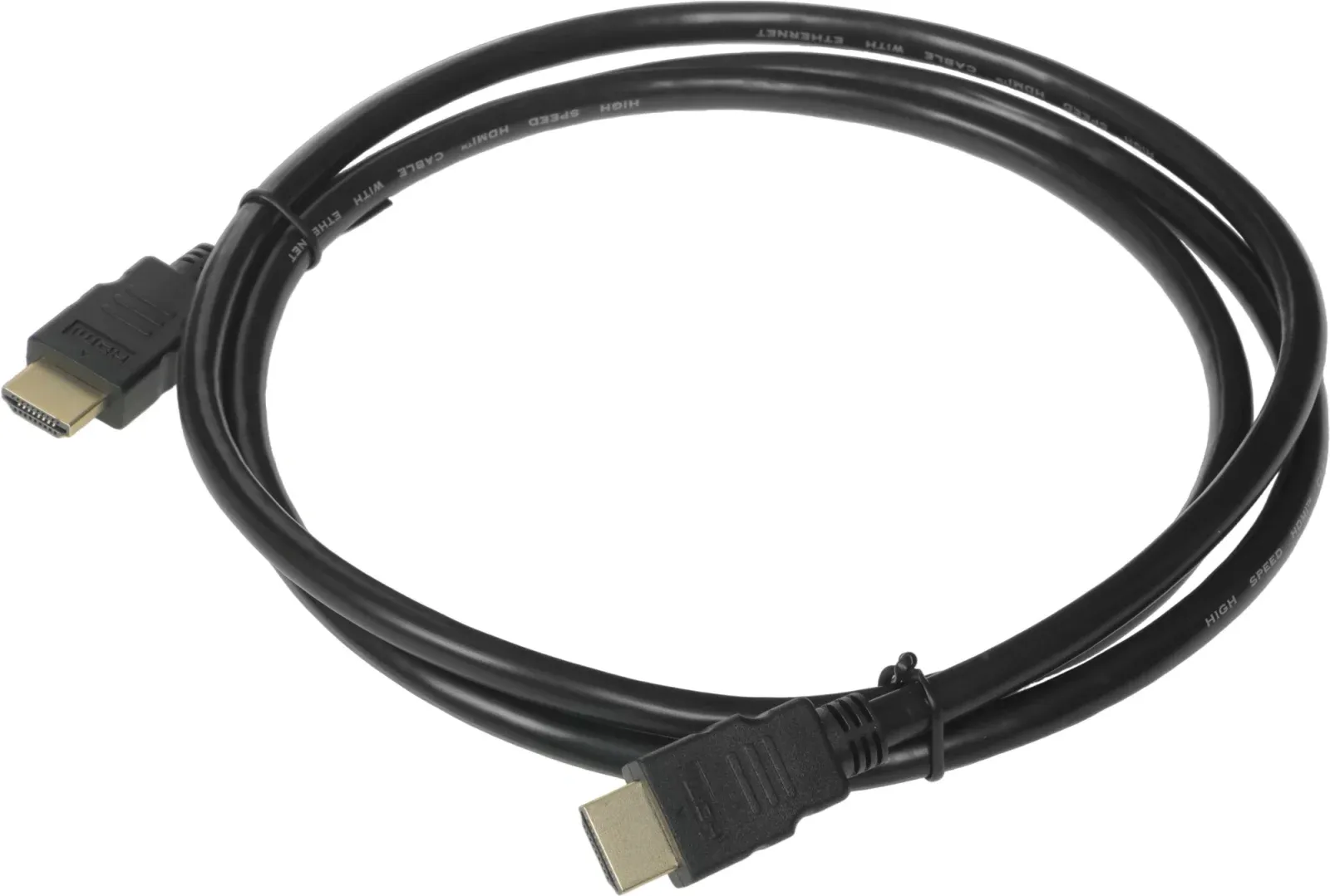 Кабель аудио-видео Cactus CS-HDMI.1.4-1.5 HDMI m/HDMI m 1.5м. позолоч.конт. черный - фото 6