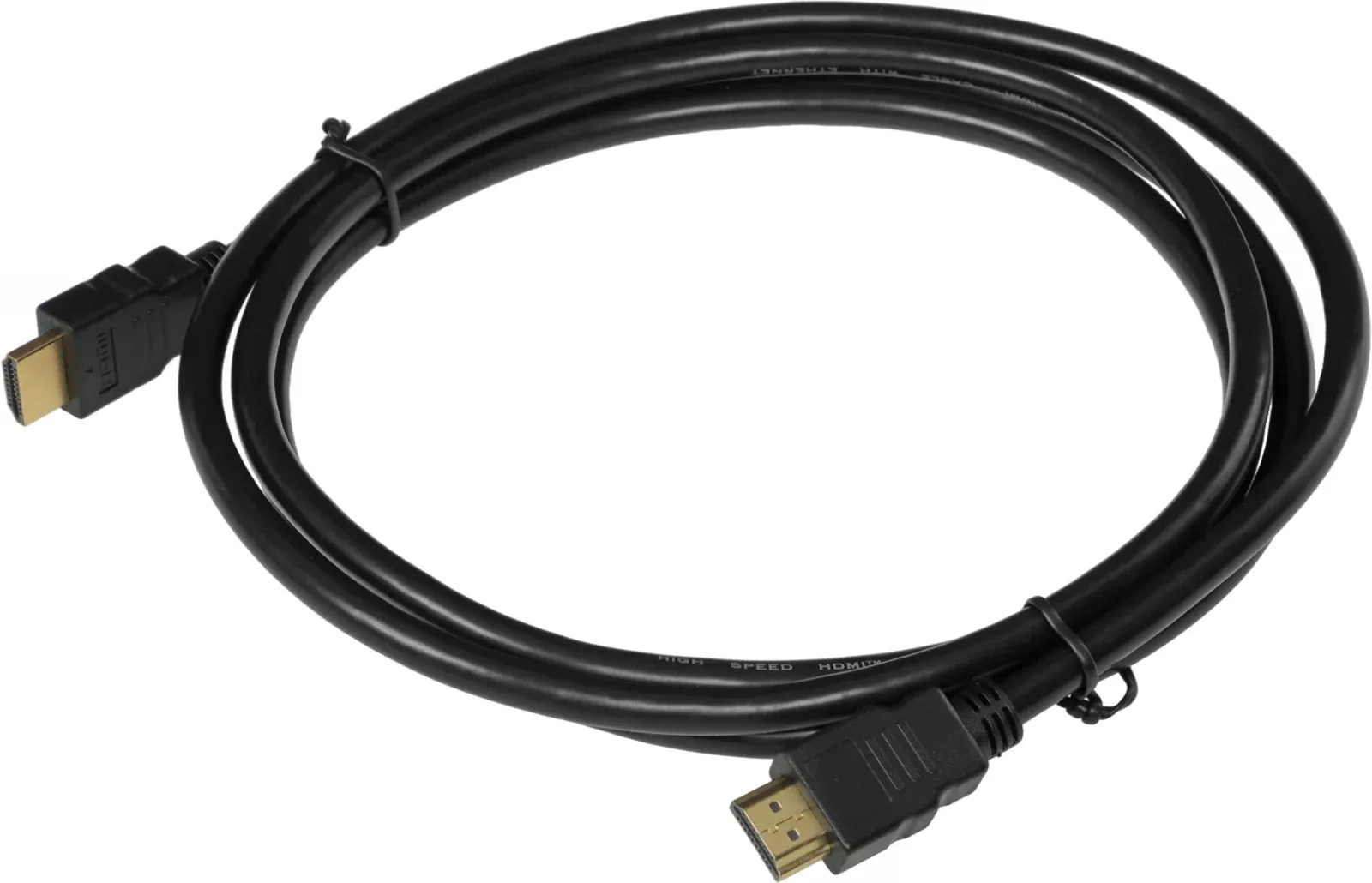 Кабель аудио-видео Cactus CS-HDMI.1.4-2 HDMI m/HDMI m 2м. позолоч.конт. черный - фото 6