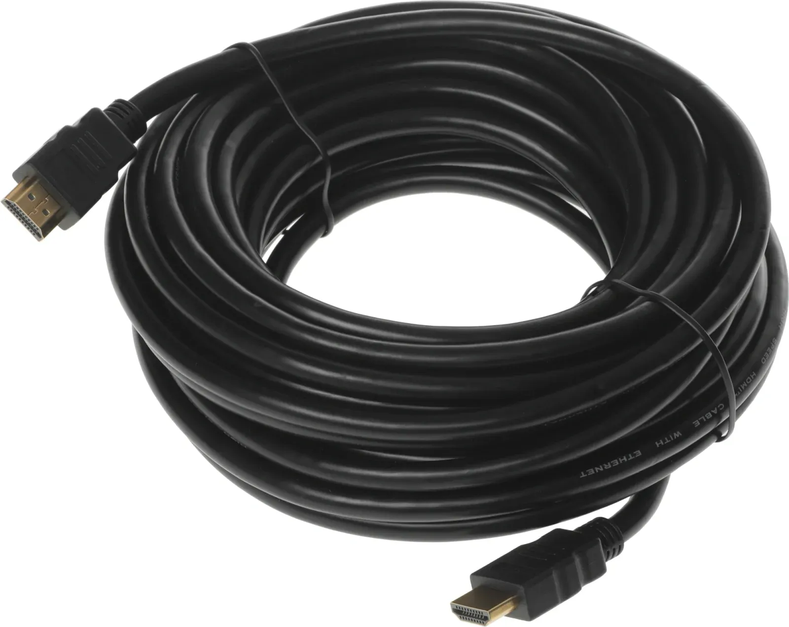 Кабель аудио-видео Cactus CS-HDMI.1.4-10 HDMI m/HDMI m 10м. позолоч.конт. черный - фото 4