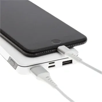 Кабель Cactus CS-LG.USB.A-1.2 USB m-Lightning m 1.2м белый блистер - фото 7