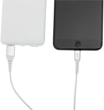 Кабель Cactus CS-LG.USB.A-2 USB m-Lightning m 2м белый блистер - фото 7