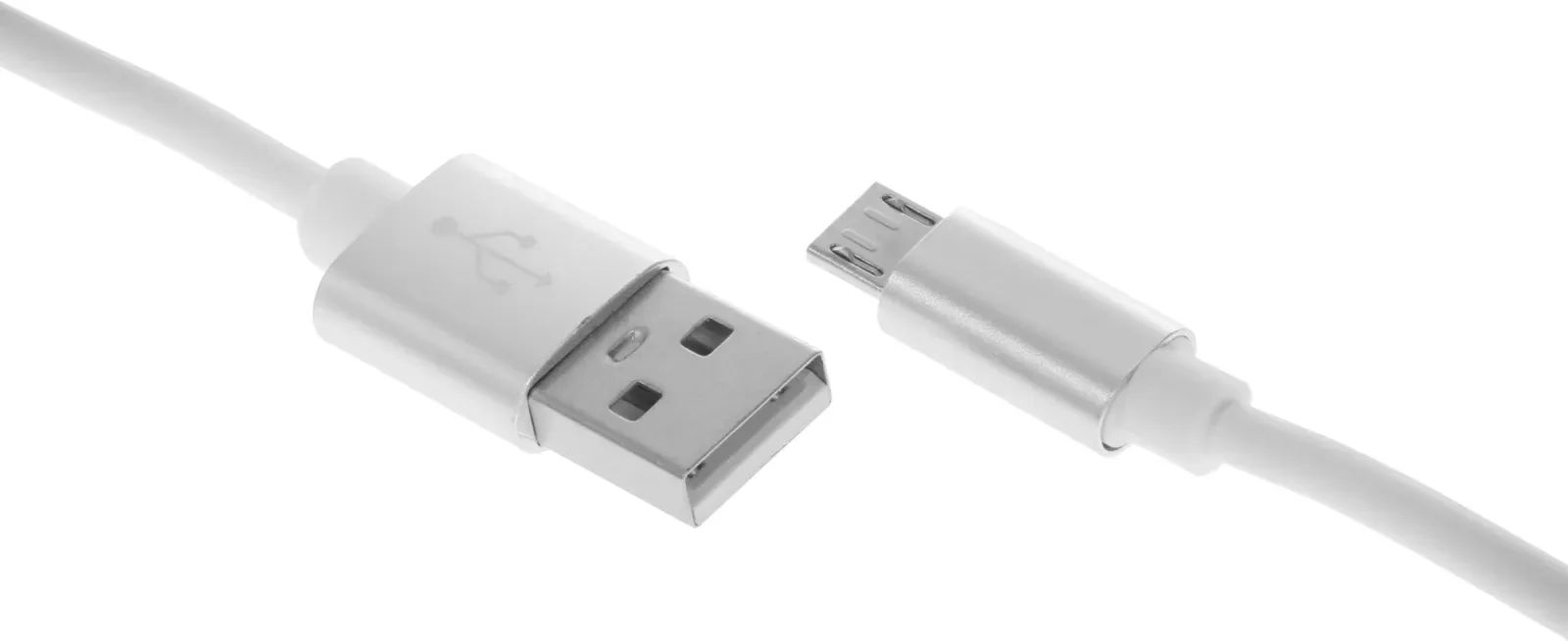 Кабель Cactus CS-USB.A.USB.MICRO-1 USB m-micro USB m 1м белый блистер - фото 5