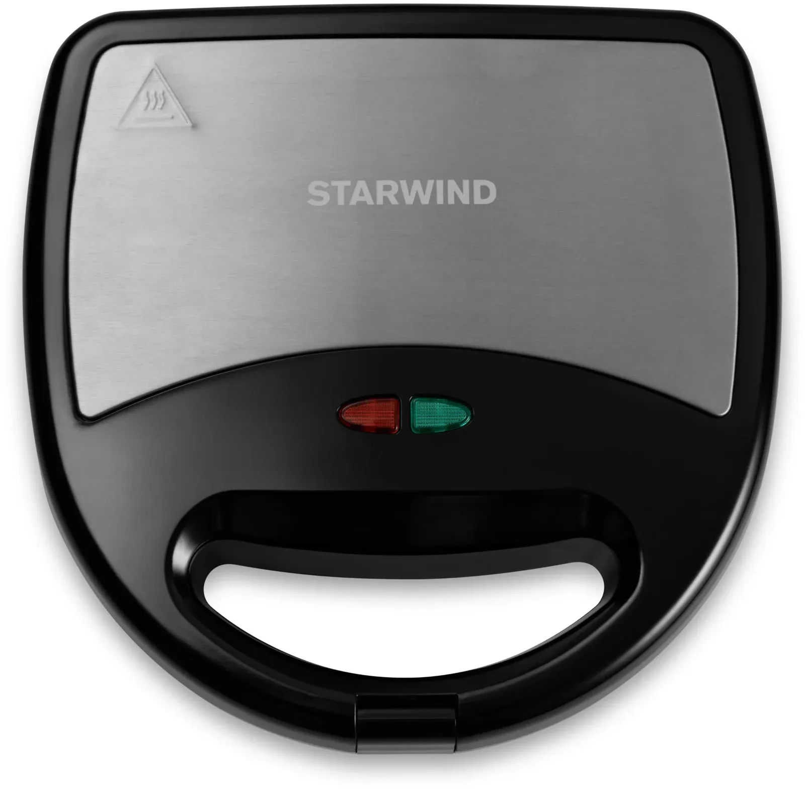 Сэндвичница Starwind SSW2346 750Вт черный/серебристый - фото 2