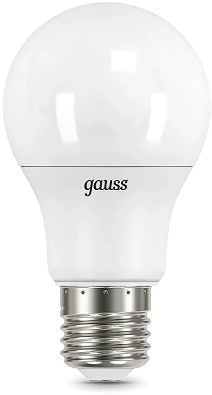 Лампа светодиодная Gauss 102502212-S 12Вт цок.:E27 груша 150B св.свеч.бел.нейт. грушевидная упак.:1шт - фото 4