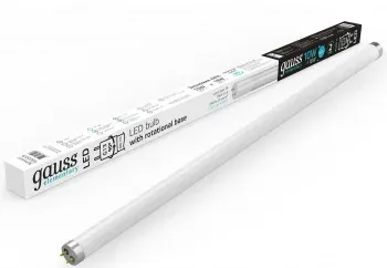 Лампа светодиодная Gauss Elementary 93020-R 10Вт цок.:G13 трубка 180B св.свеч.бел.нейт. T8 упак.:1шт - фото 7
