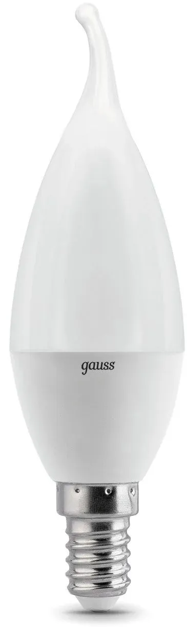 Лампа светодиодная Gauss 104101310 9.5Вт цок.:E14 свеча 220B св.свеч.бел.хол. упак.:10шт - фото 7