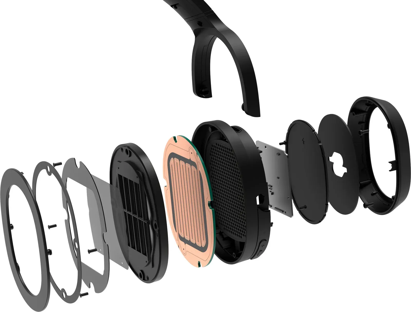 Гарнитура накладные Edifier Stax Spirit S3 черный беспроводные bluetooth оголовье - фото 7