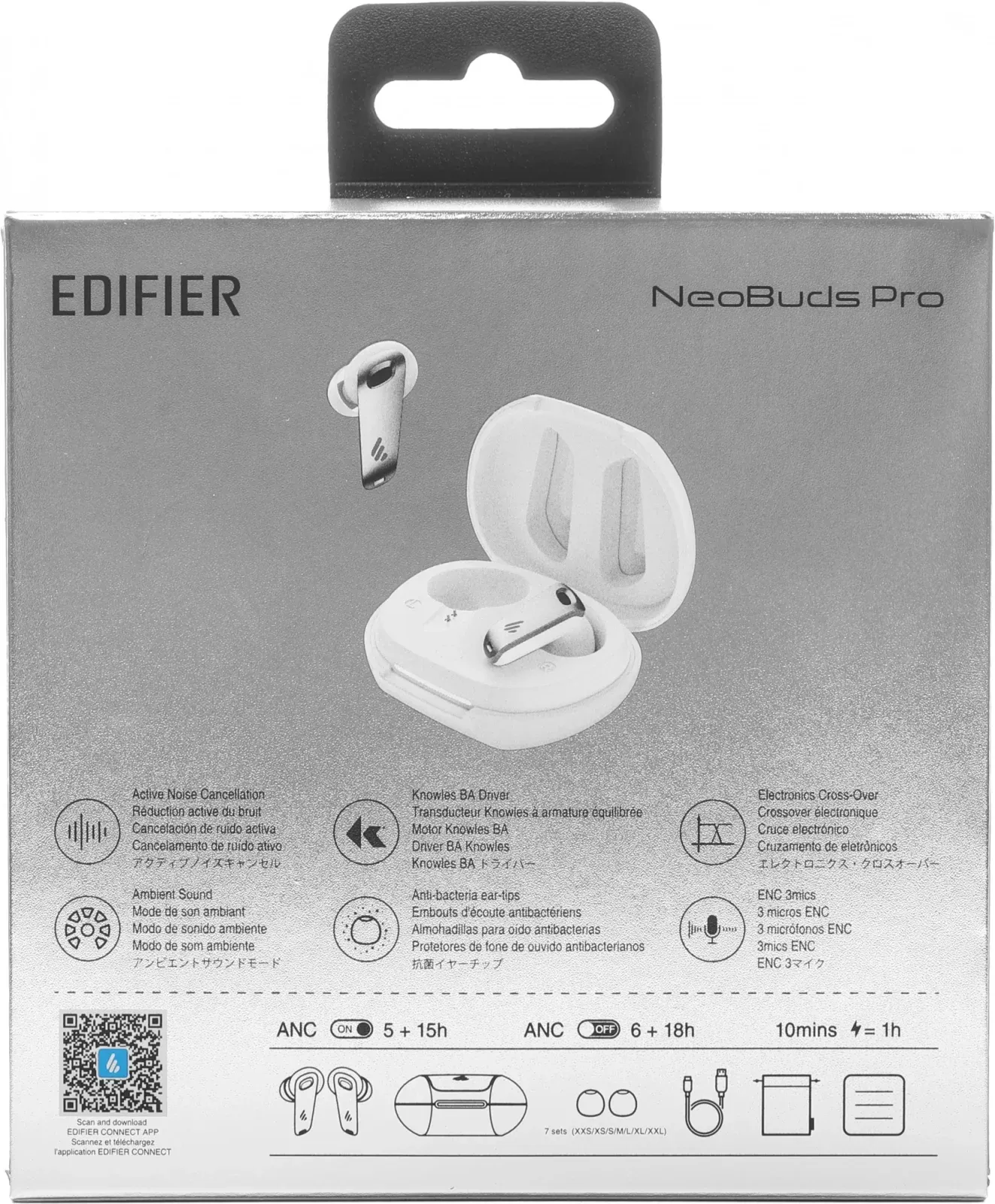 Наушники и гарнитуры EDIFIER NeoBuds Pro белый - фото 2