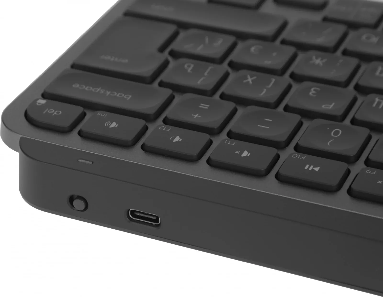 Клавиатура Logitech MX Keys Mini темно-серый USB беспроводная BT/Radio LED 920-010501 - фото 4