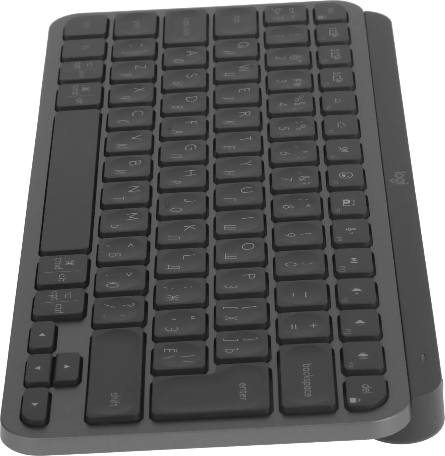 Клавиатура Logitech MX Keys Mini темно-серый USB беспроводная BT/Radio LED 920-010501 - фото 6