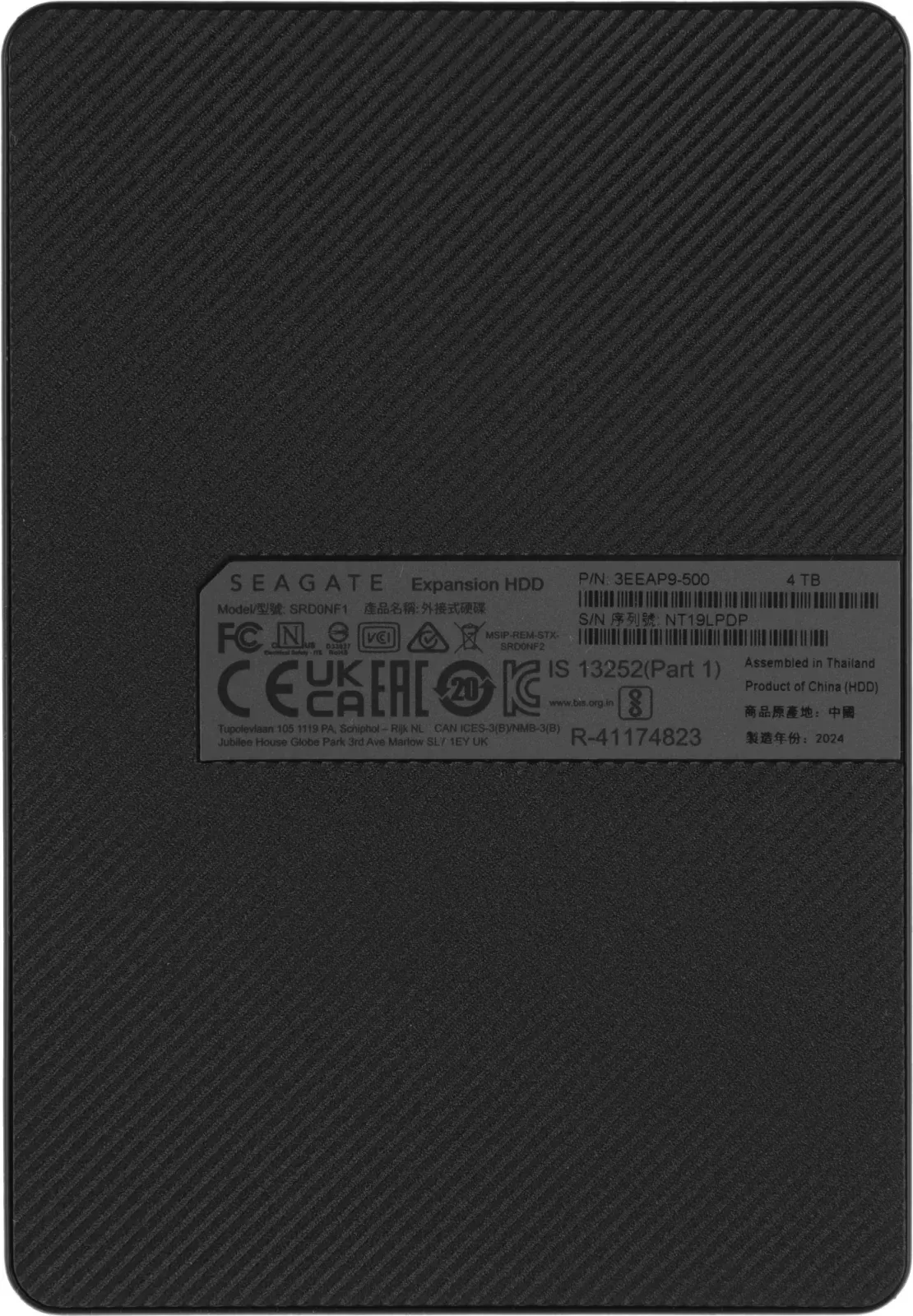 USB SEAGATE STKM4000400 черный - фото 3