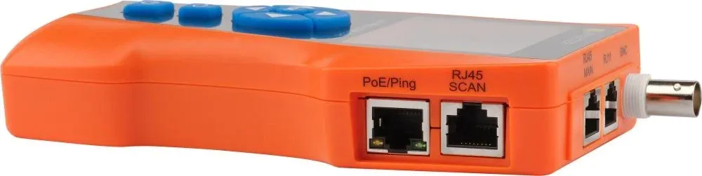 Тестер кабельный Lanmaster LAN-PRO-L/TPK-TDR оранжевый/черный - фото 4