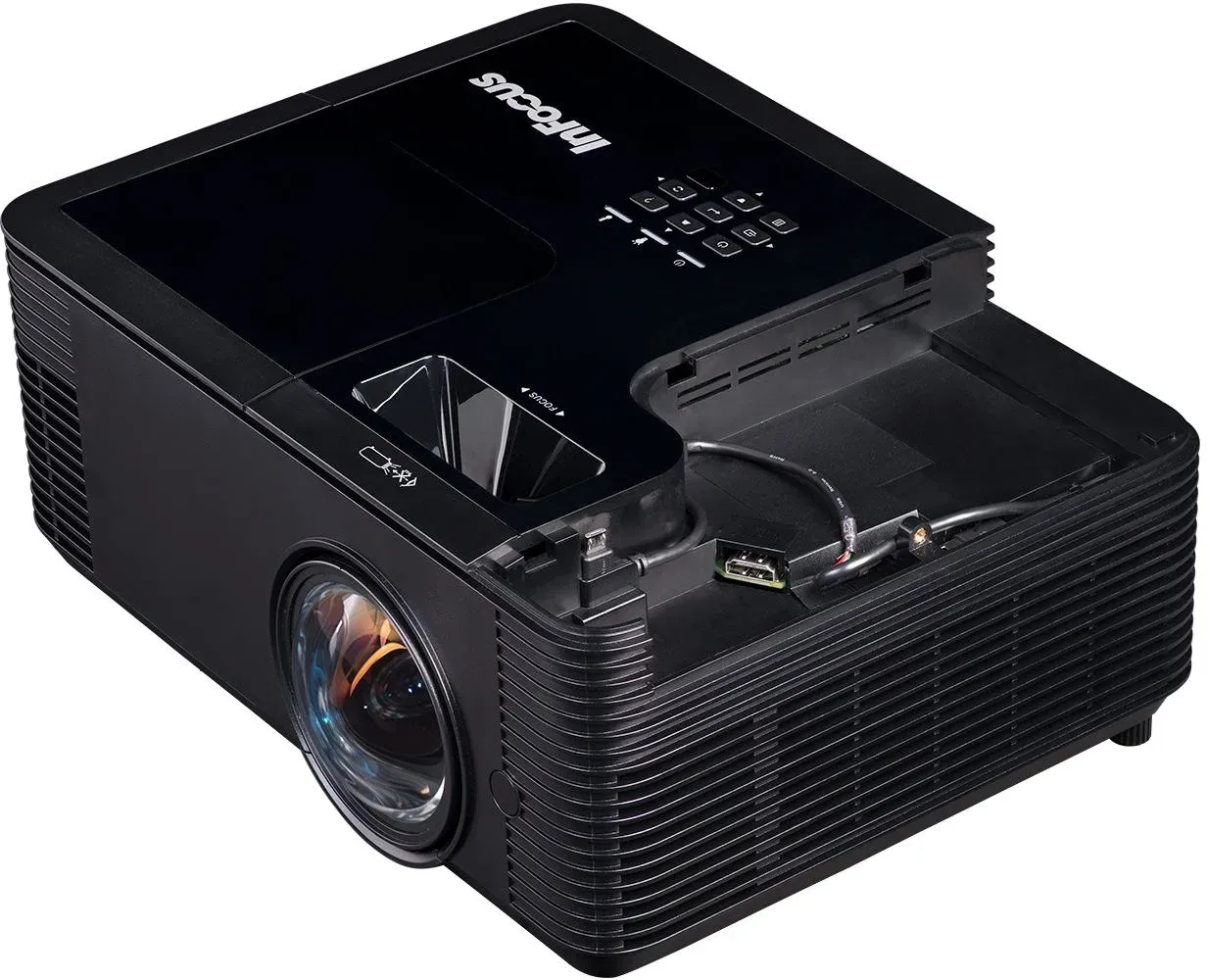 Проектор Infocus IN136ST DLP 4000Lm 1280x800 28500:1 ресурс лампы:8000часов 1xUSB typeA 3xHDMI 3.2кг, черный - фото 2