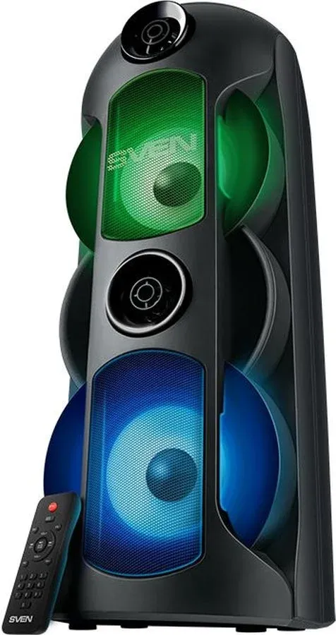 Колонка порт. Sven AC PS-720 черный 80W 1.0 BT/3.5Jack 10м 4400mAh АС PS-720 - фото 4