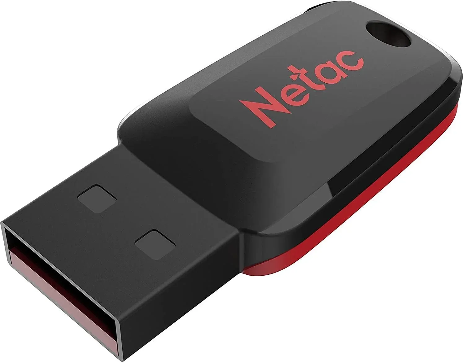 Флеш Диск Netac 16Gb U197 NT03U197N-016G-20BK USB2.0 черный/красный, 16 ГБ - фото 2
