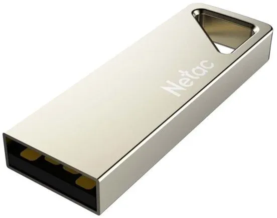 Флеш Диск Netac 32Gb U326 NT03U326N-032G-20PN USB2.0 серебристый, 32 ГБ - фото 3
