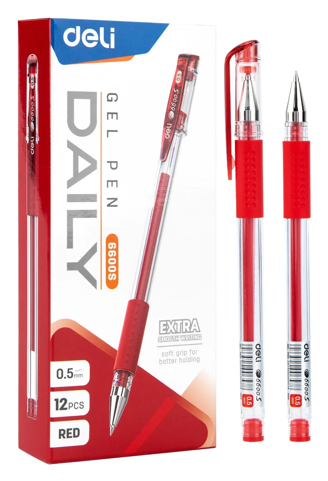 Гелевые ручки DELI E6600SBLUE - фото 1