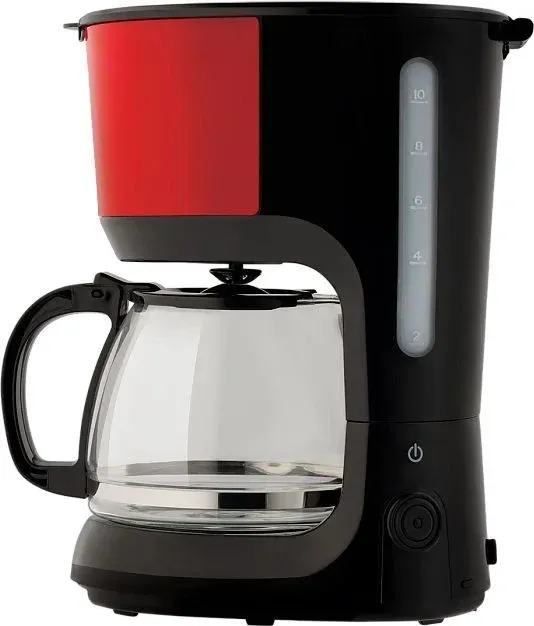 Кофеварка капельная Scarlett SC-CM33013 750Вт красный/черный - фото 2