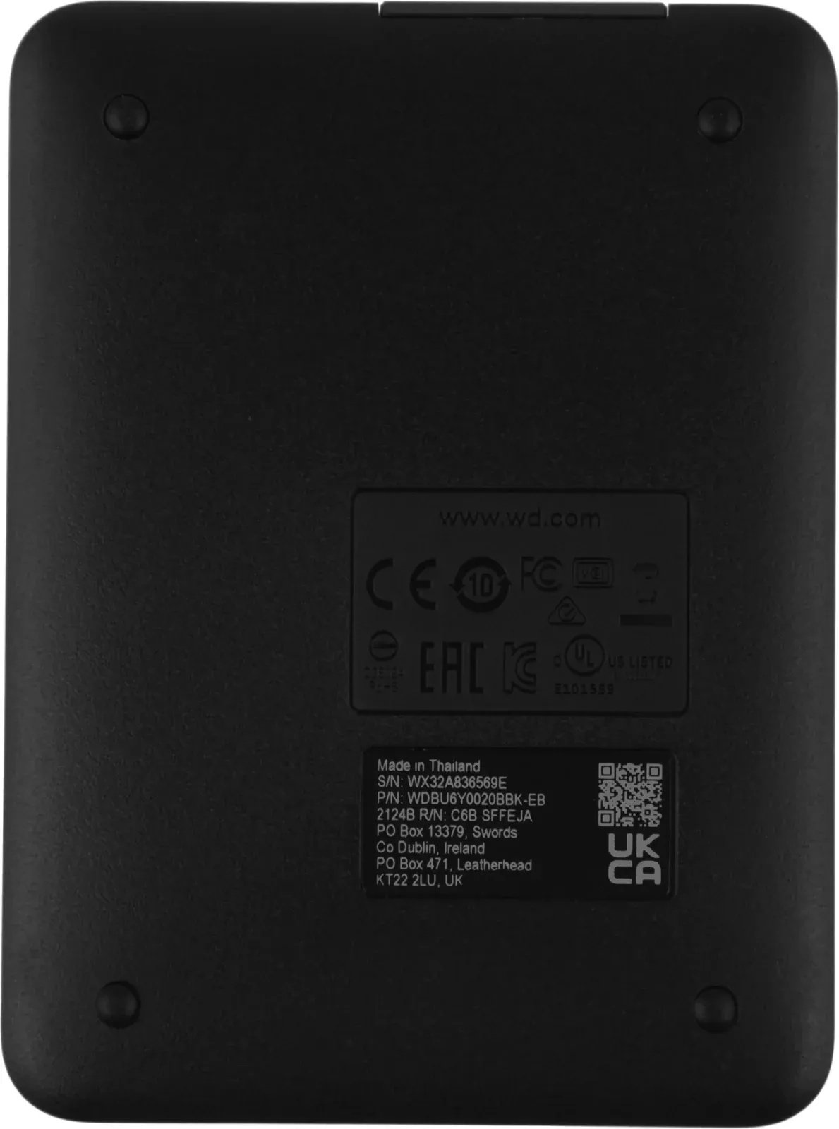 Жесткий диск WD USB3.0 2TB WDBU6Y0020BBK-WESN Elements Portable 2.5 черный - фото 2