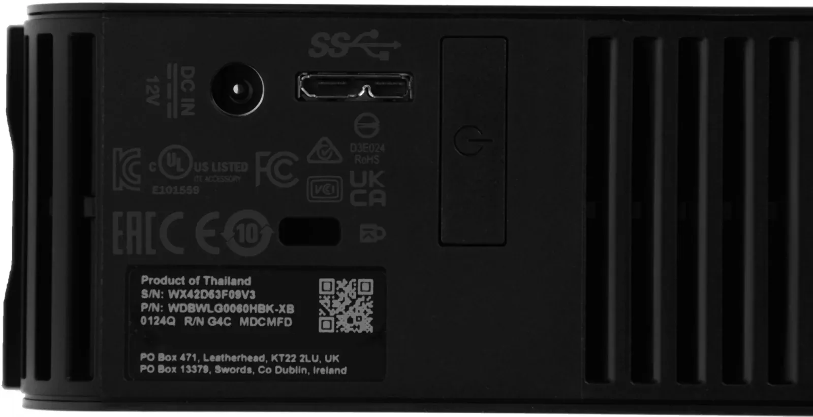 Жесткий диск WD USB3.0 6TB WDBWLG0060HBK-EESN Elements Desktop 3.5 черный - фото 4