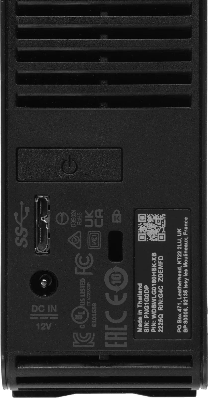 Жесткий диск WD USB3.0 18TB WDBWLG0180HBK-EESN Elements Desktop 3.5 черный - фото 6