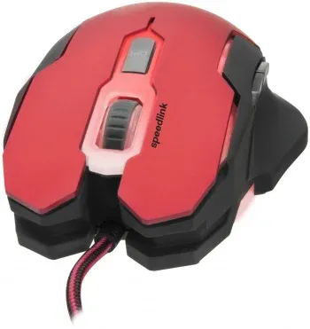 Мышь Speedlink Contus Gaming красный/черный оптическая 3200dpi USB 5but SP9 - фото 6