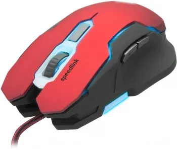 Мышь Speedlink Contus Gaming красный/черный оптическая 3200dpi USB 5but SP9 - фото 8